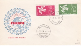 Italy 1961 FDC Europa CEPT   (DD7-9) - 1961