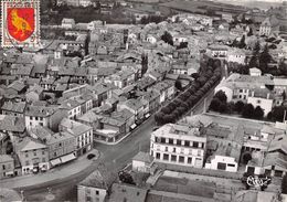 42-CHARLIEU- VUE AERIENNE DE LA VILLE ET LE BOULVARD JACQUARD - Charlieu