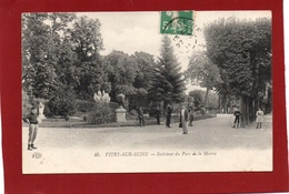 VAL DE MARNE 94 VITRY SUR SEINE INTERIEUR DU PARC DE LA MAIRIE JEUX D'ENFANTS CERCEAU - Vitry Sur Seine