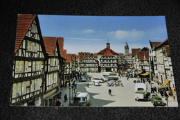 1176- Eschwege Im Werraland, Marktplatz / Autos / Cars / Coches - Eschwege