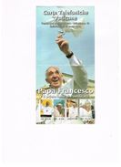 VATICANO (VATICAN) - 2014 BOLLETTINO N.75 EMISSIONE SCHEDE TELEFONICHE PAPA FRANCESCO PRIMO ANNO PONTIFICATO - Matériel