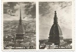 X88 Torino - La Mole Antonelliana Prima E Dopo Il Ciclone Del 35-5-53 / Viaggiata 1953 - Mole Antonelliana