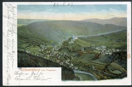 Schwarzburg In Thüringen, LITHO, Vom Trippstein, 22.5.1903, Mittleres Schwarzatal, Louis Glaser Leipzig - Saalfeld