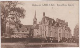 76 Cleres Ensemble Du Chateau - Clères