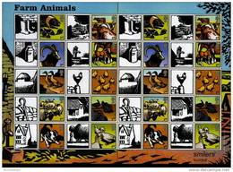 GREAT BRITAIN - 2005  FARM ANIMALS GENERIC SMILERS SHEET   PERFECT CONDITION - Volledige & Onvolledige Vellen