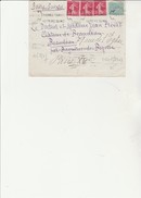 LETTRE AFFRANCHIE N° 278  B X3 + N° 362  0BLIT FLAMME  BANERES DE BIGORRE - THERMES TOURISME -ROUTE PIC DU MIDI - 1938 - 1921-1960: Moderne