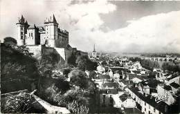 SAUMUR VUE GENERALE SUR LE CHATEAU ET LA VILLE - Saumur