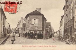 CARRIERES SOUS POISSY RUE CARNOT GRANDE RUE 78 - Carrieres Sous Poissy