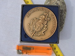 GENDARMERIE MARITIME - TRES BELLE MEDAILLE BRONZE + BOITE état Neuf - Policia