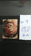 ULTRA RARE 40 CENTS Mi 9 130EURO BELGIUM BELGIE WMK 62 IMPERF  STAMP TIMBRE - 1849-1865 Medallones (Otros)