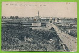 PLOUESCAT -  Vue Générale Carte Circulé 1915 - Plouescat