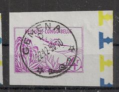 CONGO BELGE Aérogramme 4fr GEMENA - Used Stamps