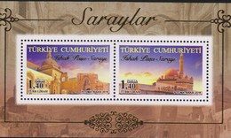 O) 2016 TURKEY, ISHAK PASHA PALACE- ARCHITECTURE 1685, SOUVENIR MNH - Unused Stamps