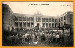 Firminy - Ecole Pratique - Elèves - Enfants - Calèche - Animée - Lib. GIROUD FIRMINY - Firminy