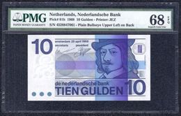 Netherlands, 10 Gulden Type 1968 PMG 68EPQ Superb Gem UNC - Autres & Non Classés