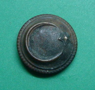 OTTOMAN TURKISH ARMY BUTTON, SECOND TYPE, Rare - Buttons