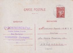 FRANCE :1893,1942,19611983: 4 Entiers Postaux Divers Voyagés. - Verzamelingen En Reeksen: PAP
