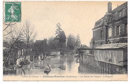 08 - Château Porcien - Les Bords De L'Aisne - L'Hôpital - Ed. Deramaix - 1910 - Chateau Porcien