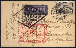 GERMANY First Transatlantic Flight Of The Dornier DO-X: Card Dispatched In Fried - Andere & Zonder Classificatie