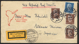 GERMANY 29/AP/1932 Muenchen - Eldorado (Argentina), By ZEPPELIN: Cover Franked W - Otros & Sin Clasificación