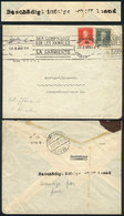 GERMANY SALVAGED COVER: Cover Sent From Argentina To Stuttgart, With Rare Backst - Otros & Sin Clasificación