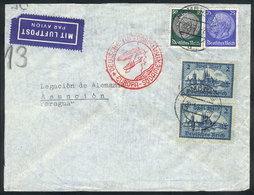 GERMANY 20/JA/1937 Hamburg - PARAGUAY: Airmail Cover With Good Postage Of 4.75Mk - Autres & Non Classés
