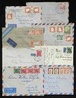 WEST GERMANY 12 Covers Used Approx. Between 1954 And 1980, Most Sent To Argentin - Lettres & Documents