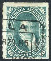 ARGENTINA GJ.50, With Rectangular Datestamp Of TALA (Entre Ríos), VF Quality! - Otros & Sin Clasificación