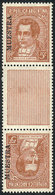 ARGENTINA GJ.795TH, 5c. Moreno, Tete-beche Pair With Decorated Horizontal Gutter - Sonstige & Ohne Zuordnung