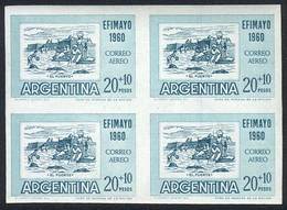 ARGENTINA GJ.1186P, 1960 EFIMAYO Philatelic Exposition, The Fort (washerwomen, H - Other & Unclassified