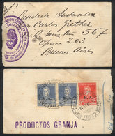 ARGENTINA "Card Of A Parcel Post Containing ""farm Products"", Sent From Roque S - Service