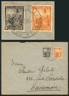 ARGENTINA Rare Cancel: Cover Sent To Tucumán On 1/SE/1900, Franked With 5c. (2c - Autres & Non Classés