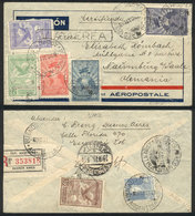 ARGENTINA Registered Airmail Cover Sent From Buenos Aires To Germany On 3/DE/193 - Other & Unclassified