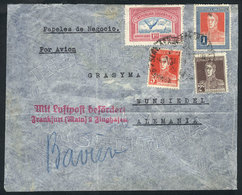 ARGENTINA Airmail Cover Sent To Germany On 11/FE/1933 Franked With Rate For Comm - Autres & Non Classés