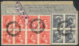 ARGENTINA Airmail Cover Sent To Valencia (Spain) On 16/AP/1938, With Nice Postag - Other & Unclassified