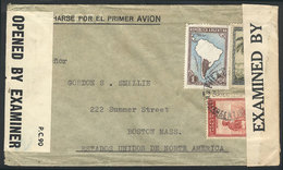 ARGENTINA Airmail Cover Sent From Buenos Aires To USA On 30/SE/1940 Franked With - Other & Unclassified