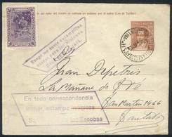 ARGENTINA 5c. Moreno PS Cover, With RELIGIOUS CINDERELLAS On Front And Reverse, - Other & Unclassified