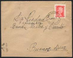 ARGENTINA Cover Franked With 20c. Eva Perón, Sent To Buenos Aires On 15/MAR/1953 - Other & Unclassified