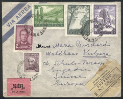 ARGENTINA Express Airmail Cover Posted From Buenos Aires To Switzerland On 4/JUL - Other & Unclassified