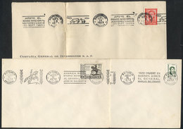 ARGENTINA 3 Covers (1969 To 1972) With Machine Slogan Cancel Topic HORSES, Very - Autres & Non Classés