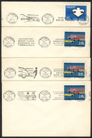 ARGENTINA 4 Covers With Machine Slogan Cancels Of Topic ROAD TRAFFIC SAFETY, VF - Autres & Non Classés