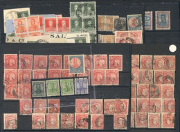 ARGENTINA Lot Of Used Stamps + Some Examples With Perforated Cancel, VF General - Collezioni & Lotti