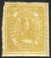 BOLIVIA Sc.5, 1867/8 Condor 50c. Orange, Mint Original Gum, VF Quality! - Bolivien