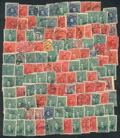 BOLIVIA Lot Of Old Used Stamps, Completely Unchecked, With Some Interesting Post - Bolivien