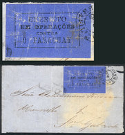 BRAZIL "PARAGUAYAN WAR/WAR OF THE TRIPLE ALLIANCE: Cover Front Sent To San Gabri - Other & Unclassified