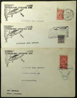 BRAZIL "Circa 1933, 3 Special Covers Of The ""Syndicato Condor Ltda."" With Inte - Altri & Non Classificati