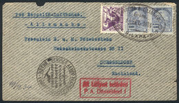 BRAZIL "Cover Flown Via ZEPPELIN From ""Suc.9-Lapa-Rio"" To Germany On 19/SE/193 - Otros & Sin Clasificación