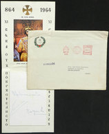 BULGARIA Correspondence Of King Simeon: Cover Sent From Madrid (Spain) To Brazil - Autres & Non Classés