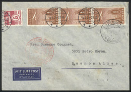 DENMARK Airmail Cover Sent From Esbjerg To Argentina On 4/AU/1939 Franked With 3 - Autres & Non Classés