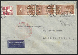 DENMARK Airmail Cover Sent From Esbjerg To Argentina On 4/AU/1939 Franked With 3 - Otros & Sin Clasificación